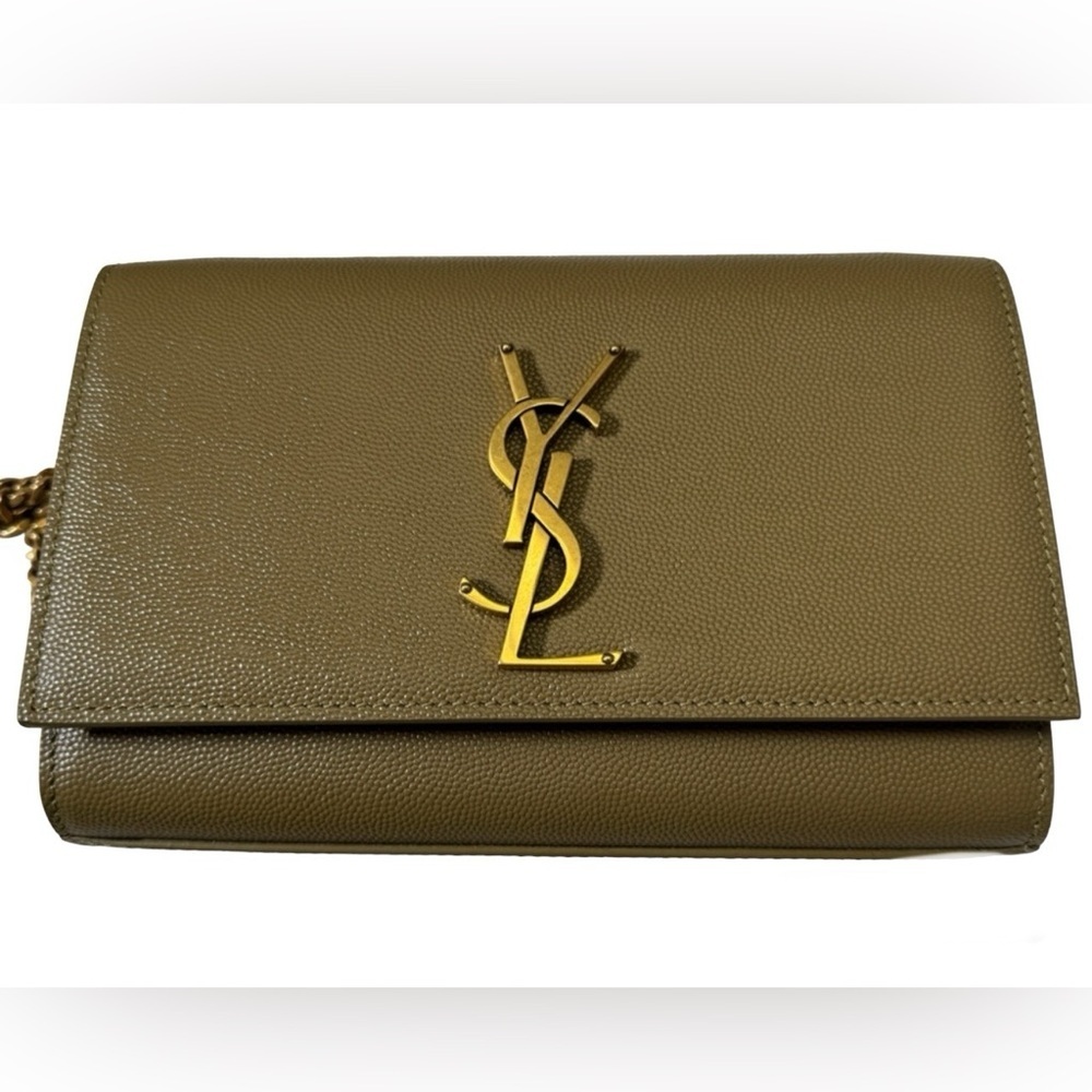 New SAINT LAURENT Hazel Green
Kate YSL Crossbody Bag in Grained Leather